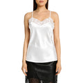 patrizia pepe - top smanicato bianco