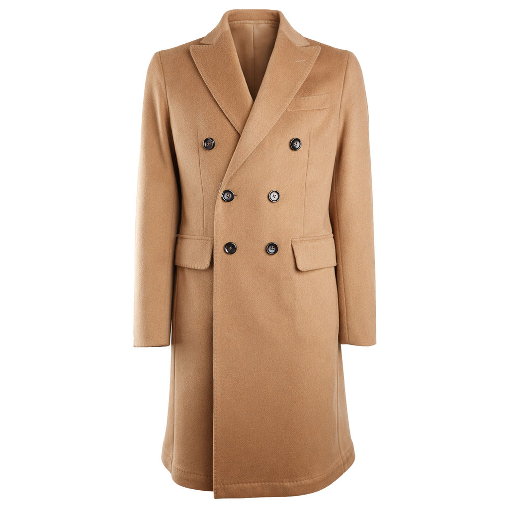 loro piana tessuto - cappotto doppiopetto cashmere