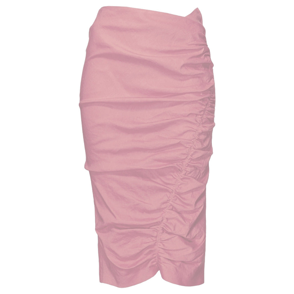 pinko - gonna grifone  rosa