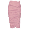 pinko - gonna grifone  rosa
