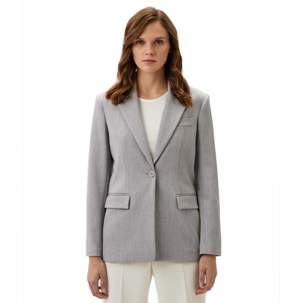 patrizia pepe - giacca grigio melange