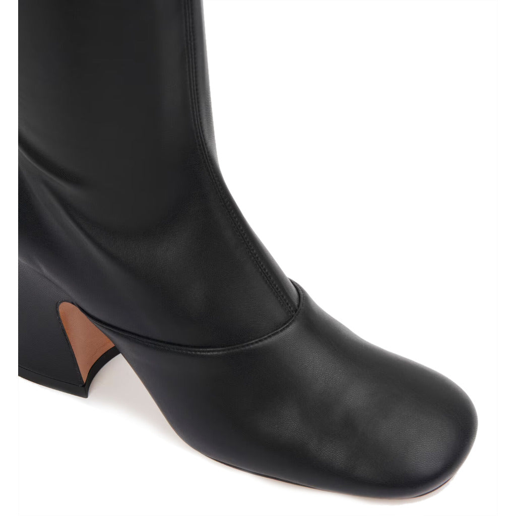 chloé - janis heeled boot black