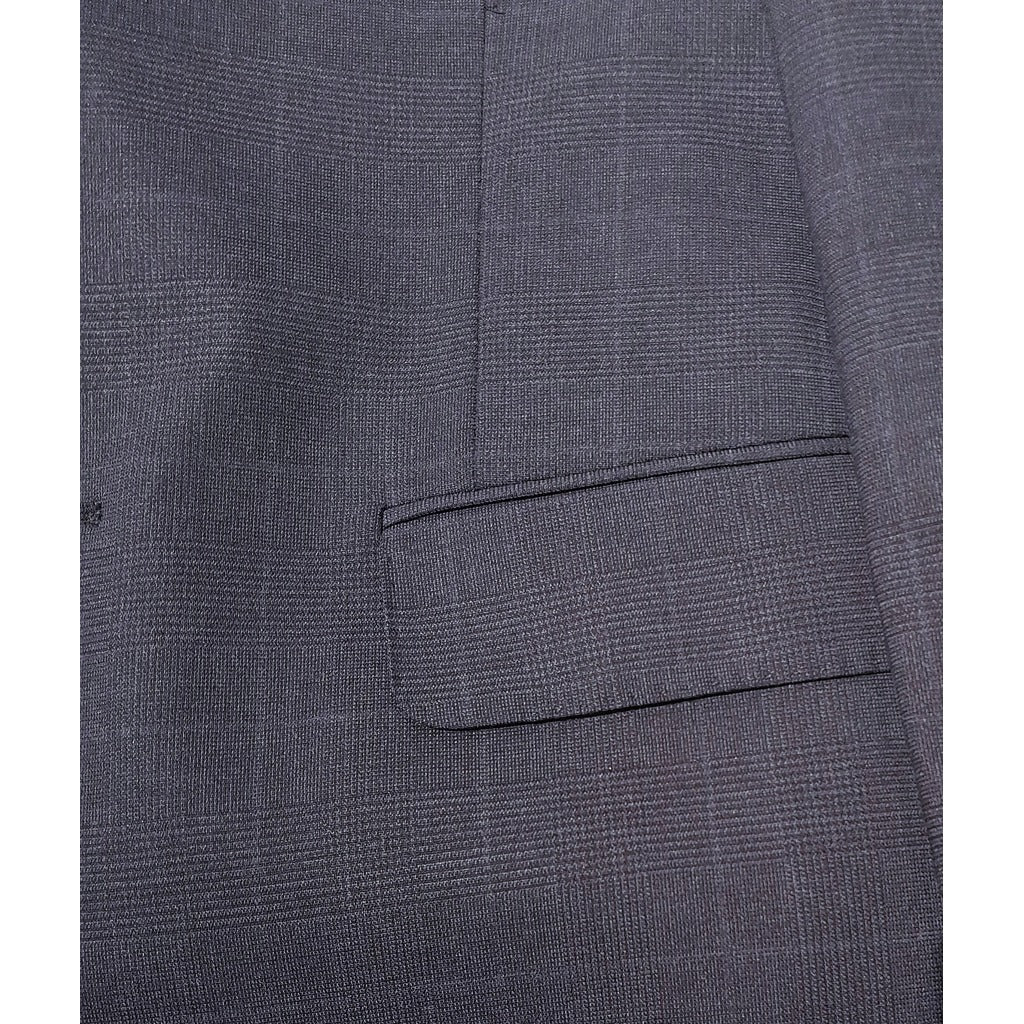 ermenegildo zegna tessuto - Completo lana blu principe di galles