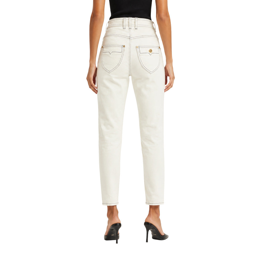 balmain - pantalone con imputure