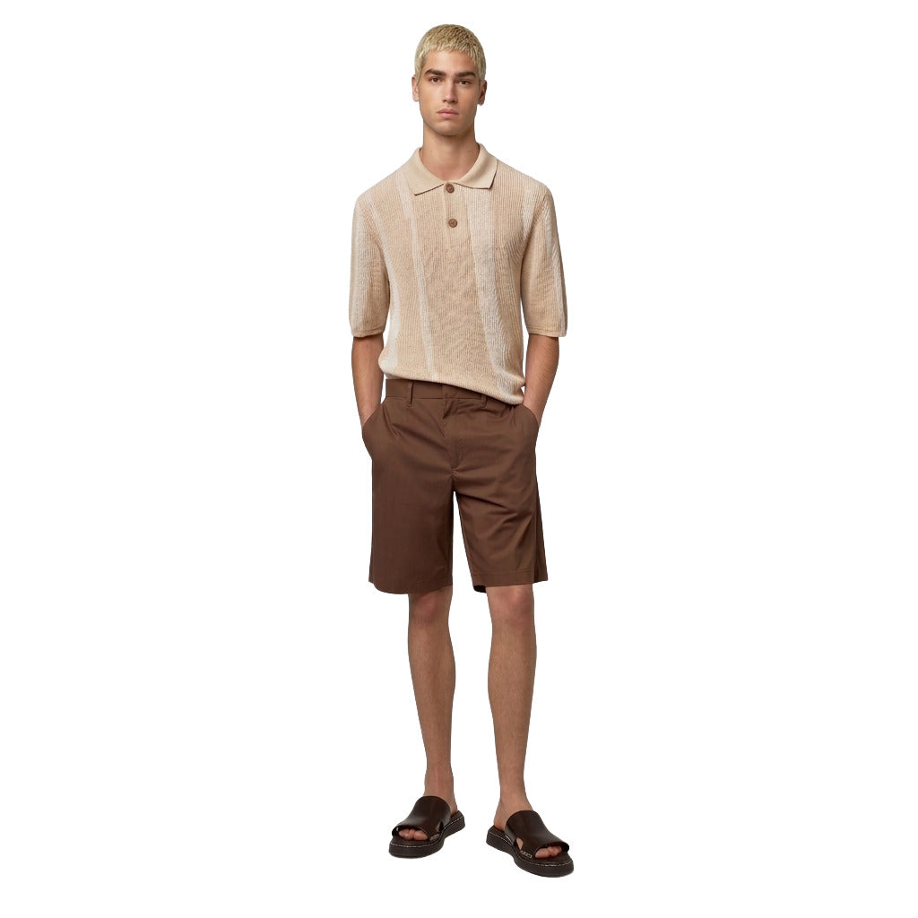 alpha studio - bermuda marroni