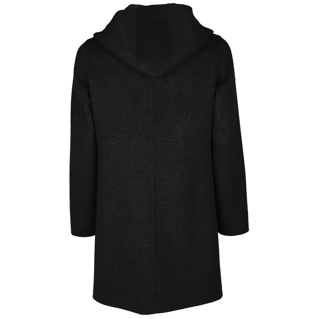 loro piana tessuto - cappotto capolavoro nero