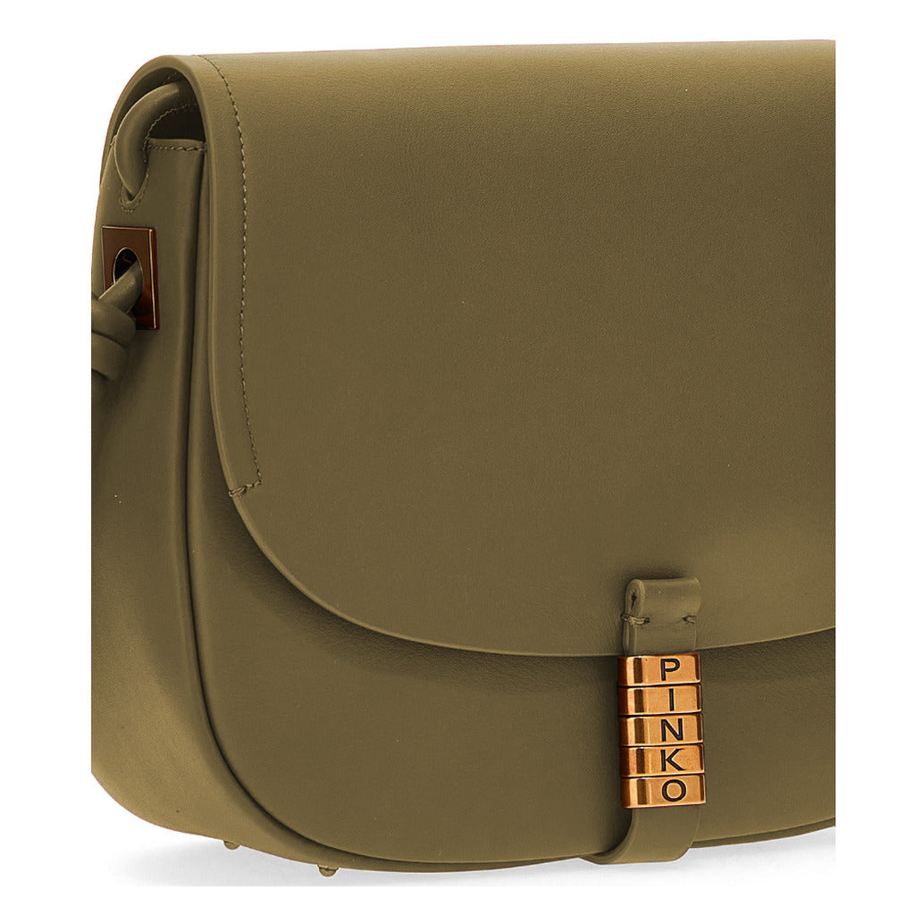 pinko - saddle classic verde