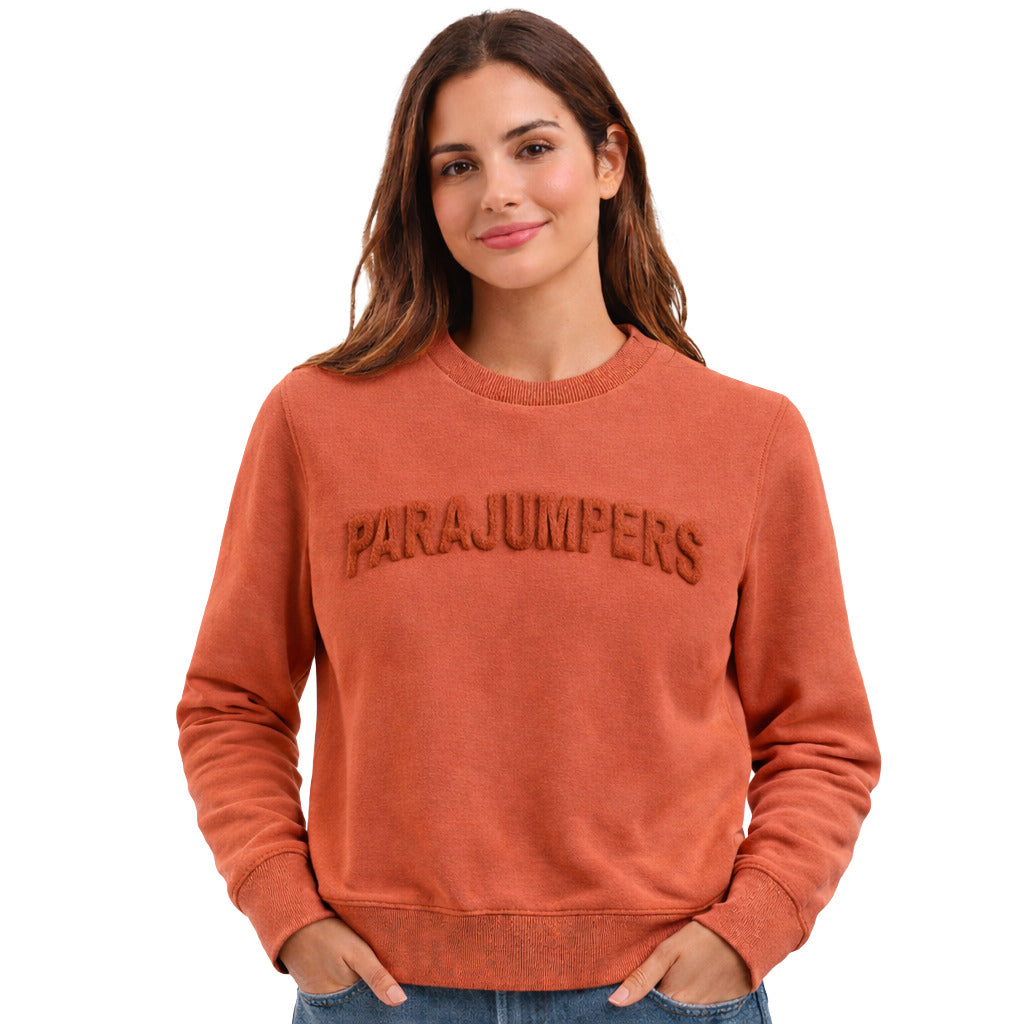 parajumpers - felpa arancione