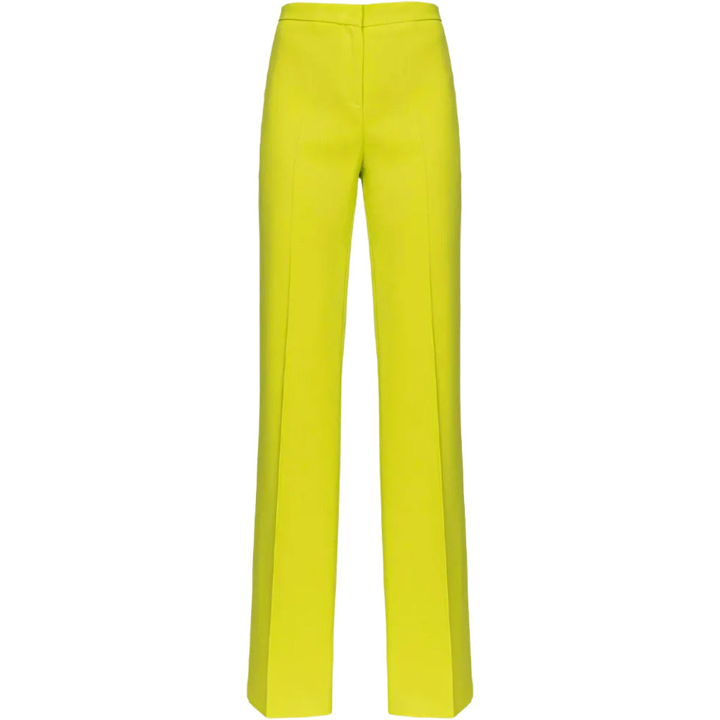 pinko - pantaloni hulka gialli