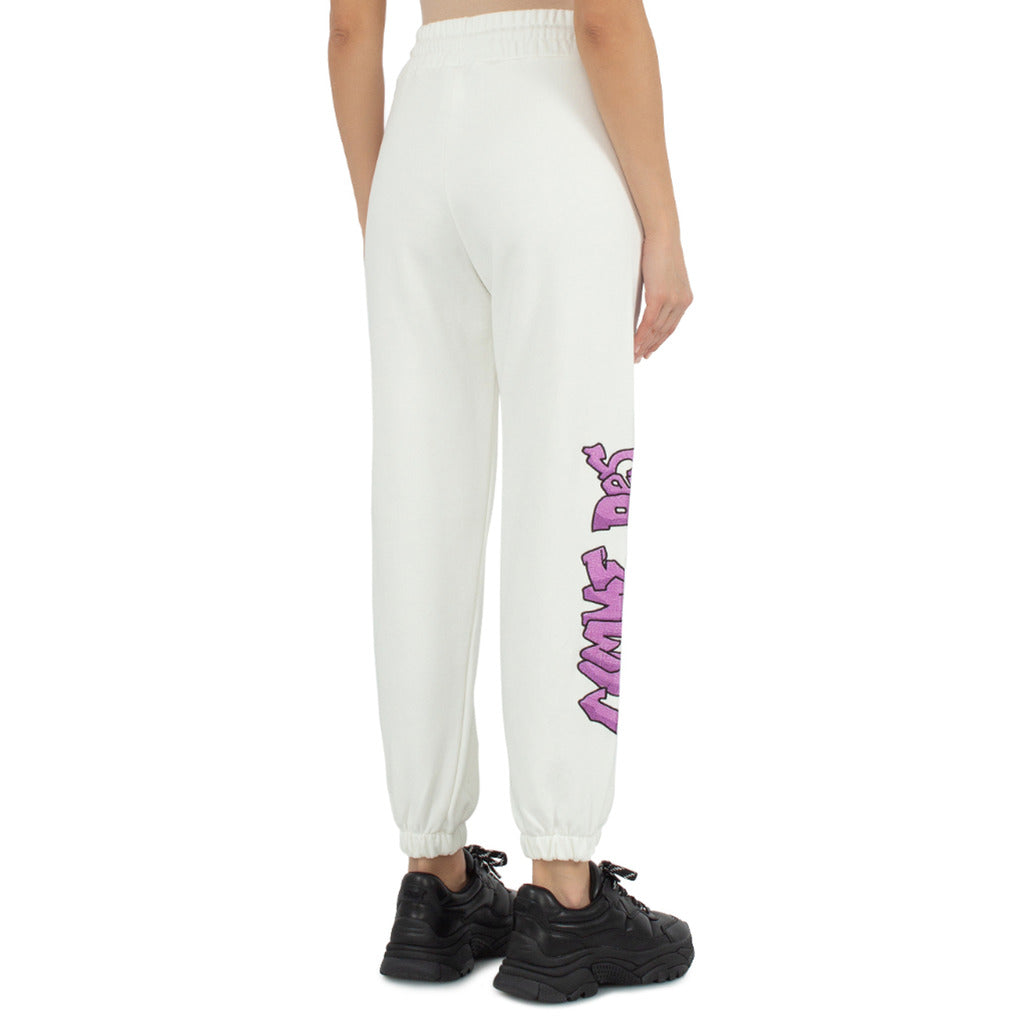 comme des fuckdown - pantaloni felpa ricamo