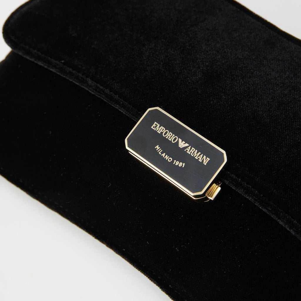 emporio armani - pochette plain velvet