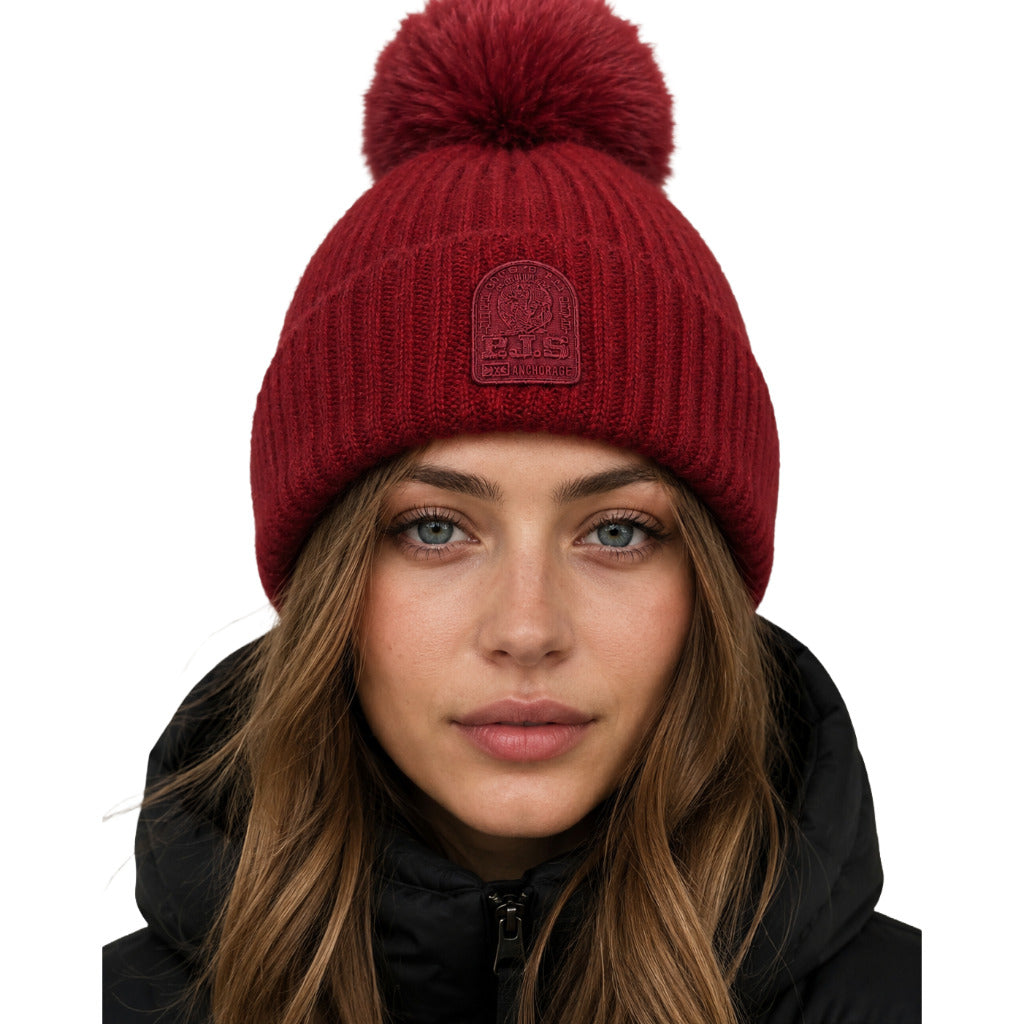 parajumpers - berretto alpaca pom pom