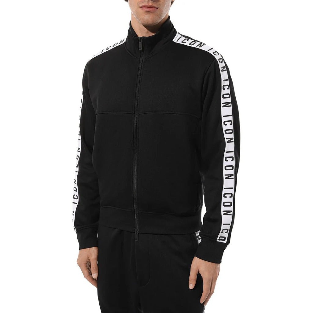 dsquared2 - felpa con bande logate
