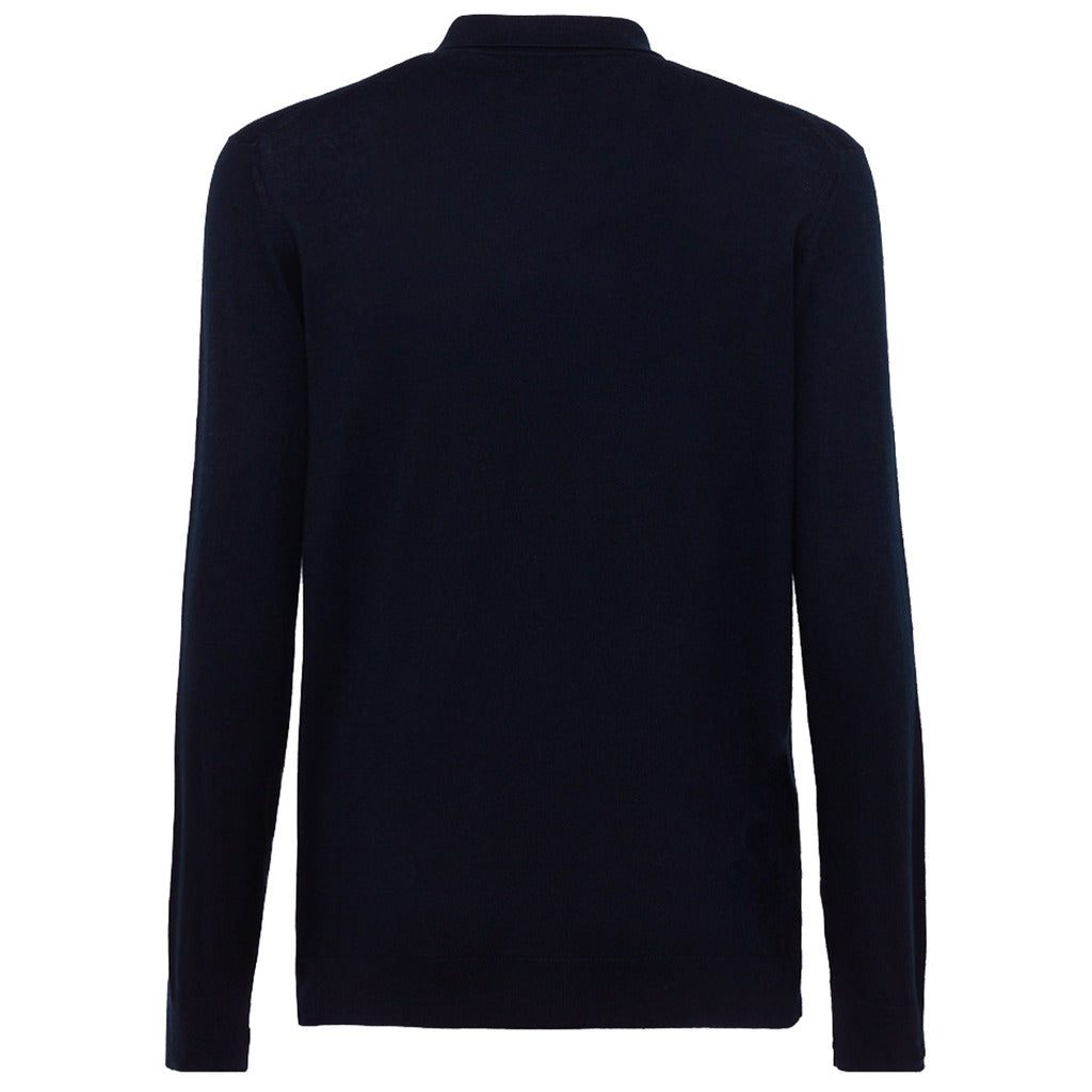 alpha studio - camicia blu notte