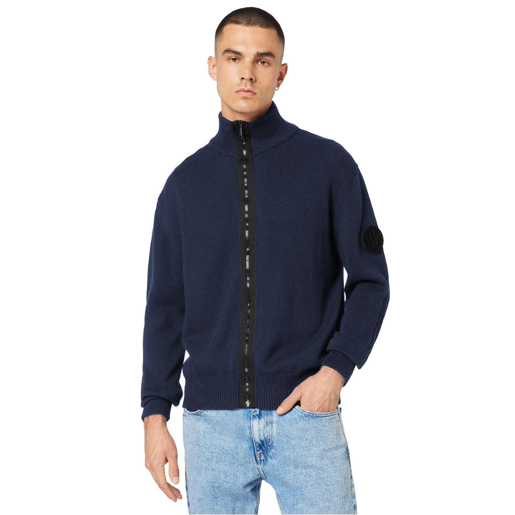 la martina - man full zip sweater