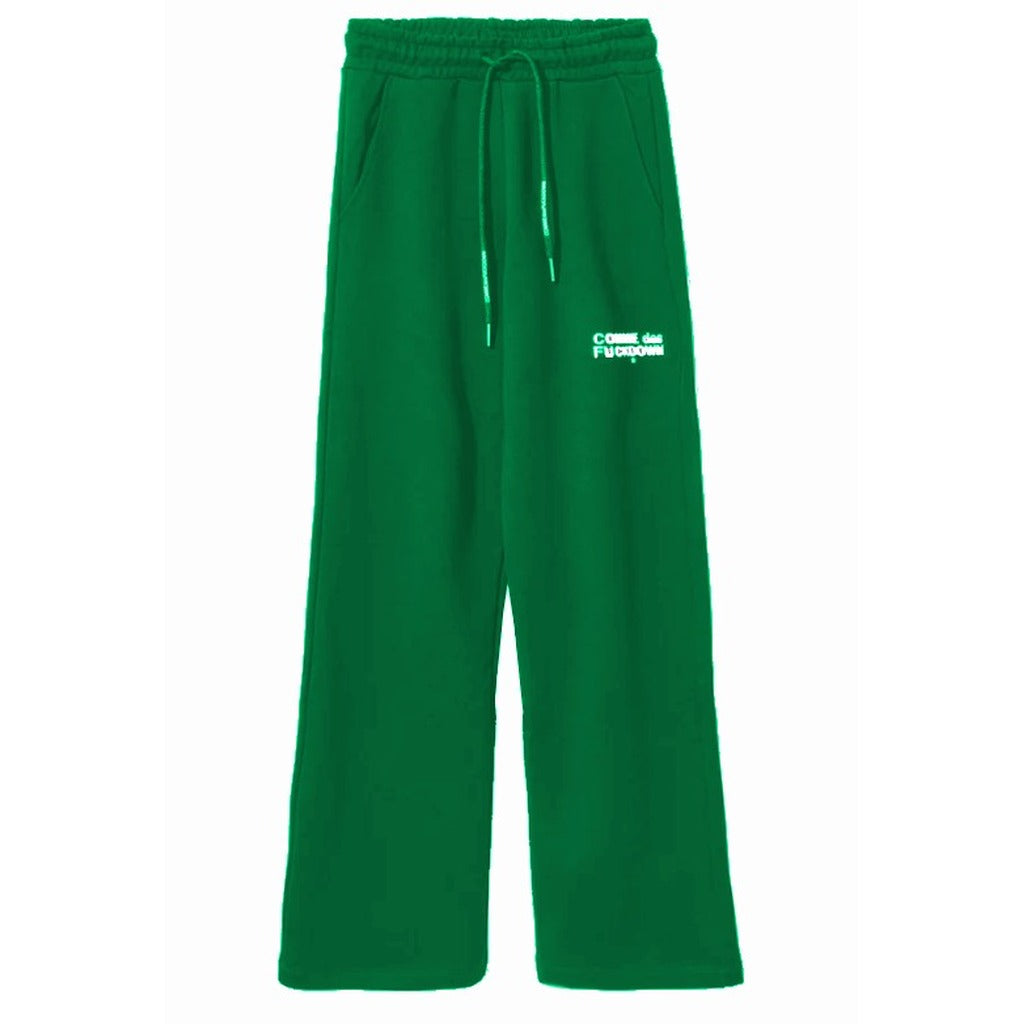 comme des fuckdown - pantalone felpa verde