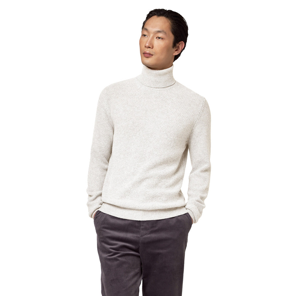 alpha studio - maglia cashmere chicco riso
