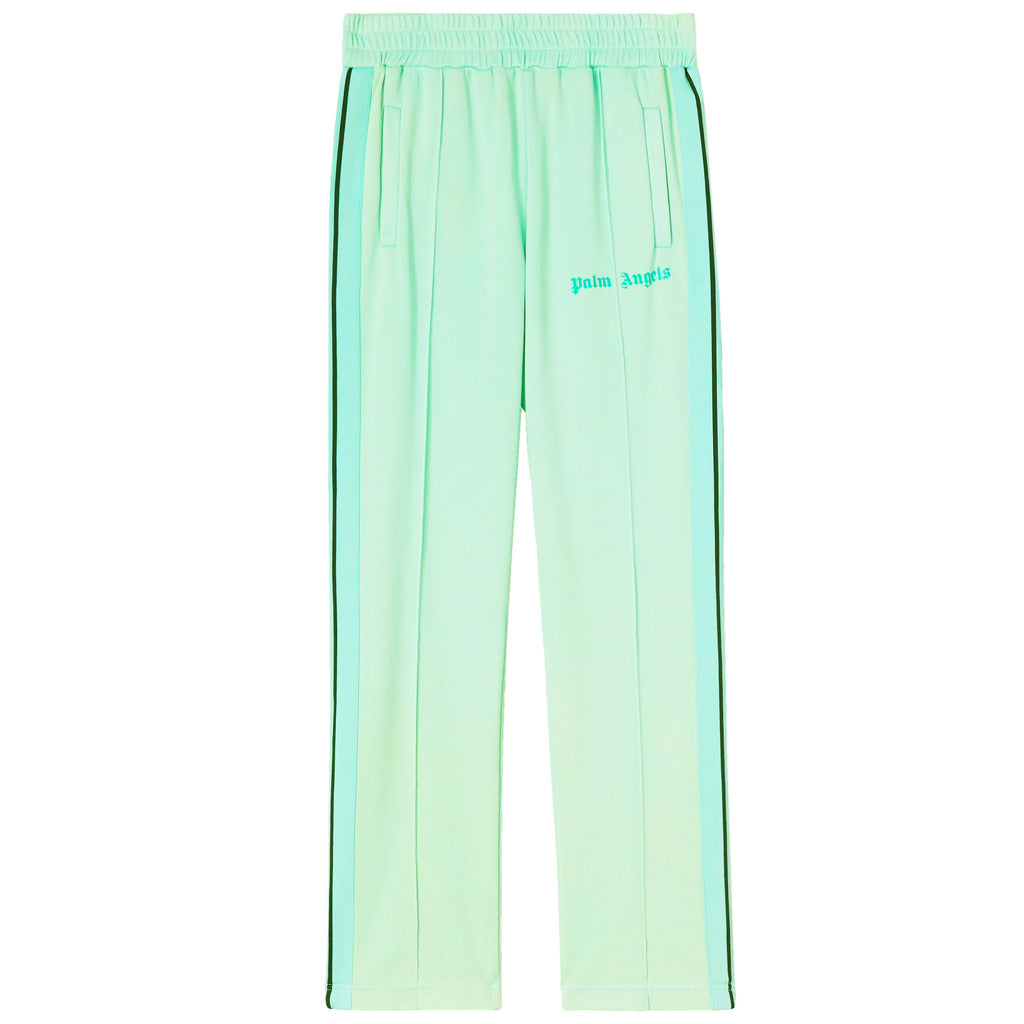palm angels - track pants fluo green