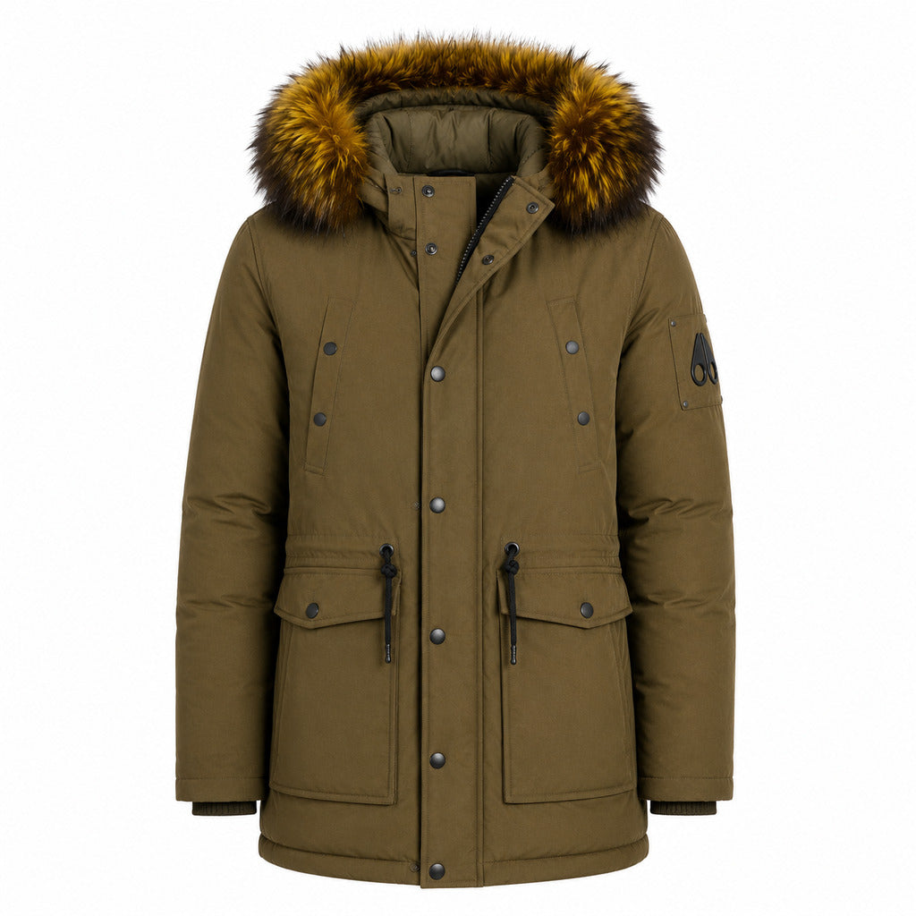 moose knuckles - Giacca lunga con cappuccio