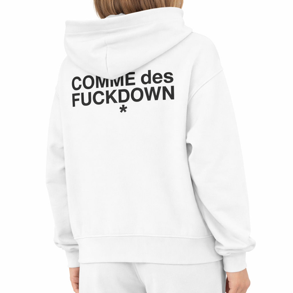 comme des fuckdown - felpa con cappuccio