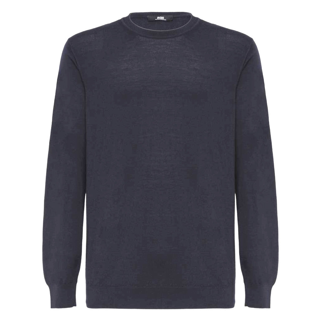 alpha studio - maglia girocollo m/l merinos