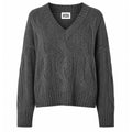 alpha studio - scollo v m/l boxy weaving