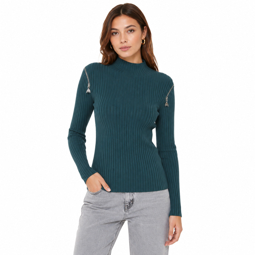 patrizia pepe - Maglia a collo alto