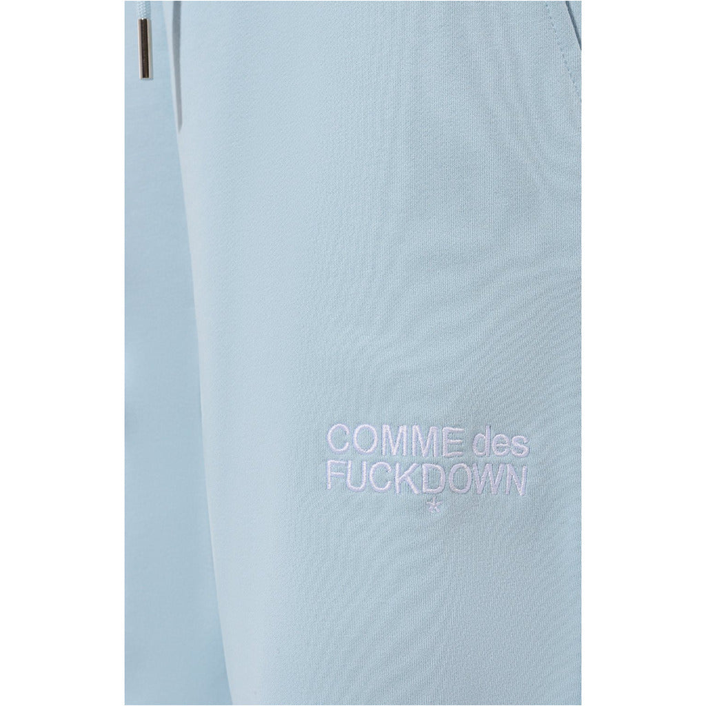 comme des fuckdown - pantaloni felpa azzurri