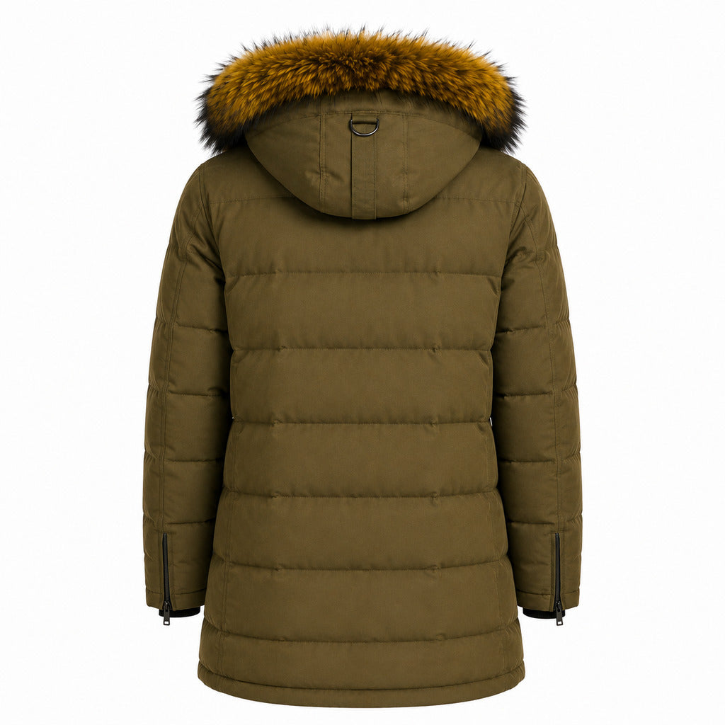 moose knuckles - Giacca lunga con cappuccio