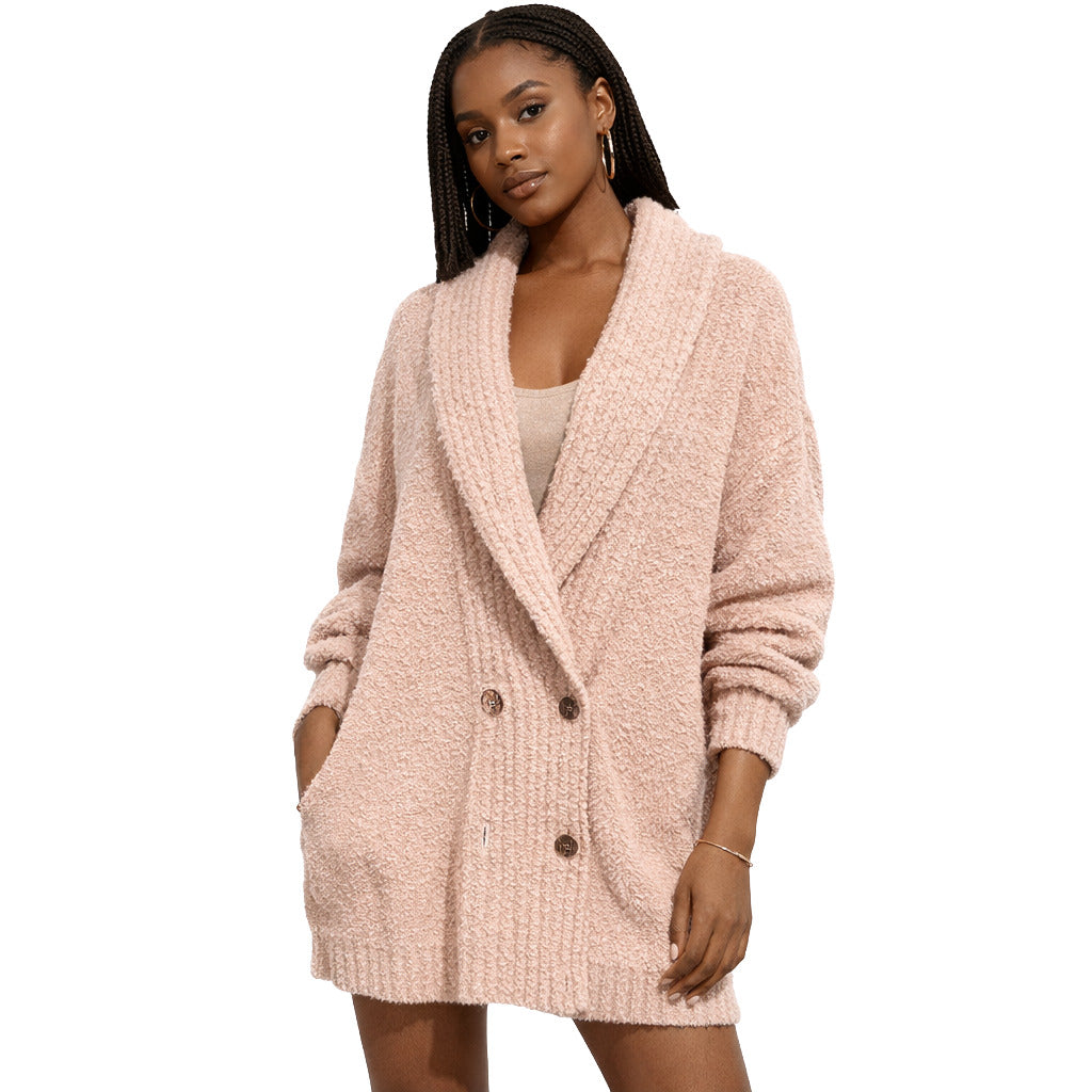 elisabetta franchi - maglia cardigan doppio petto
