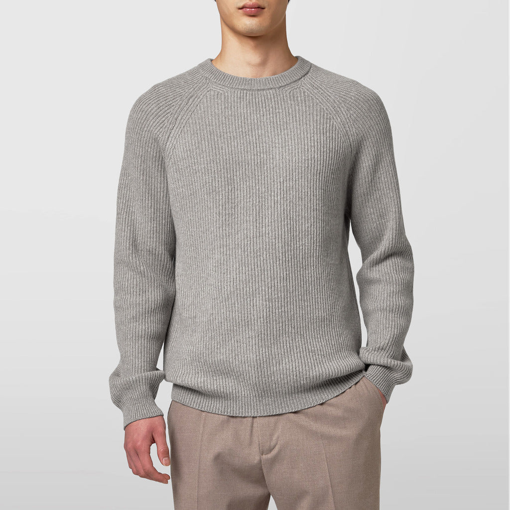 alpha studio - brioches crewneck sweater