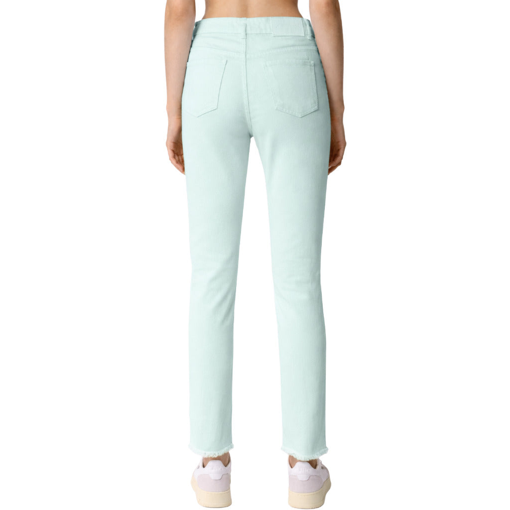hinnominate - pantaloni verde acqua