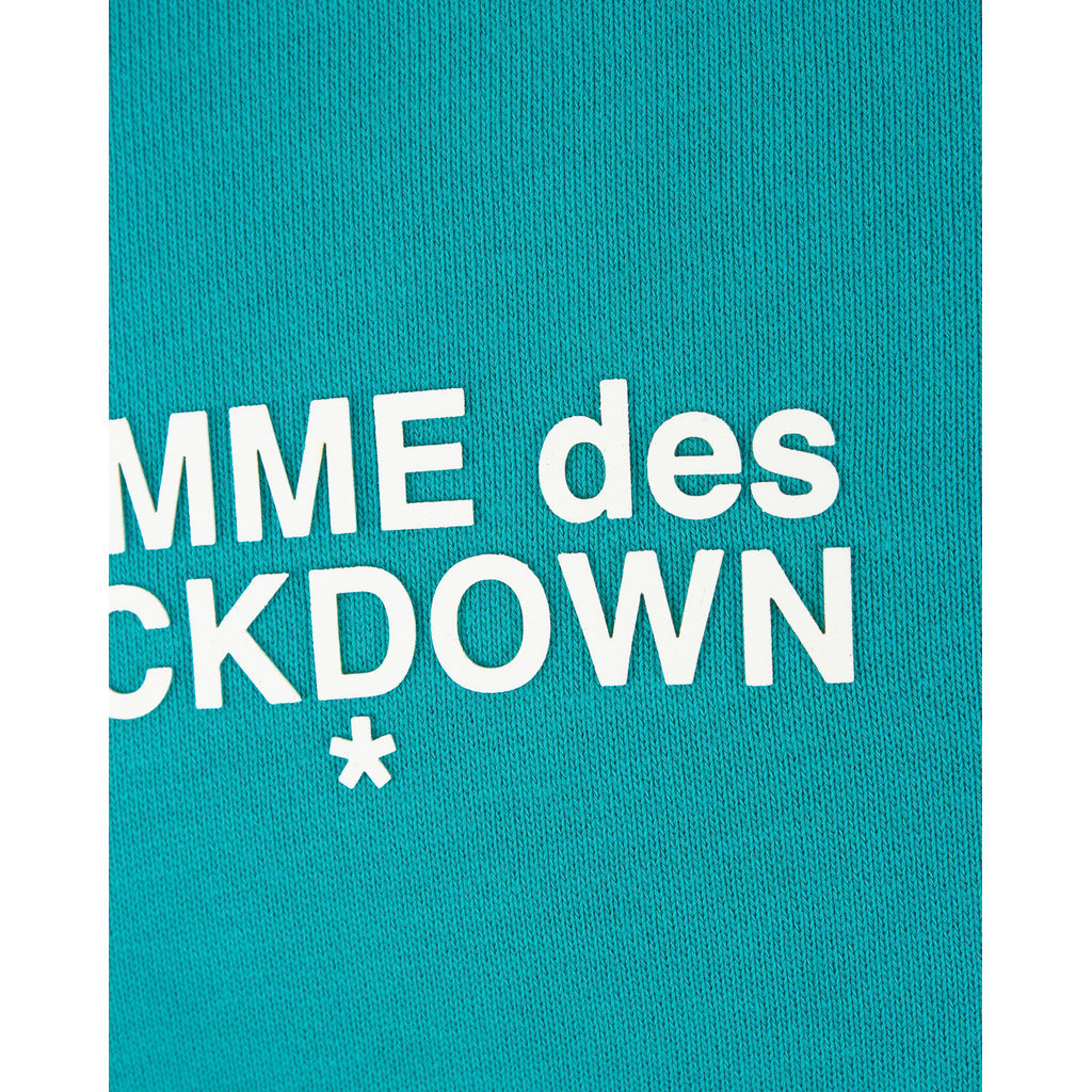 comme des fuckdown - felpa cappuccio stampa logo