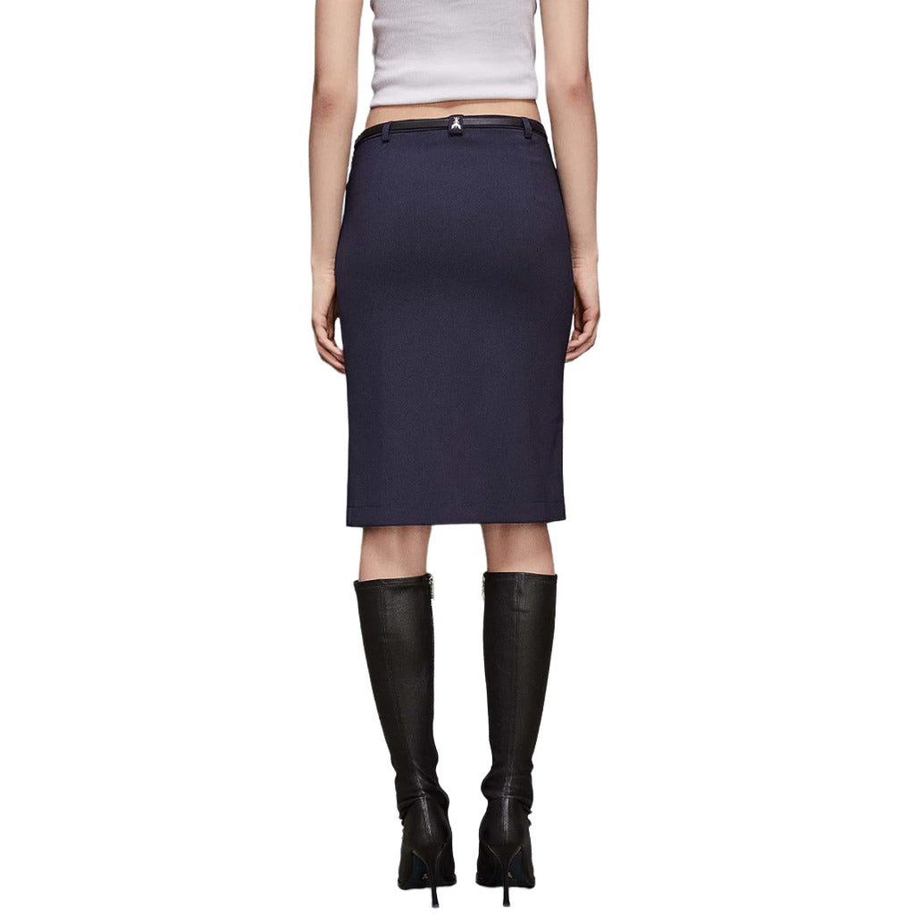 patrizia pepe - Gonna longuette navy