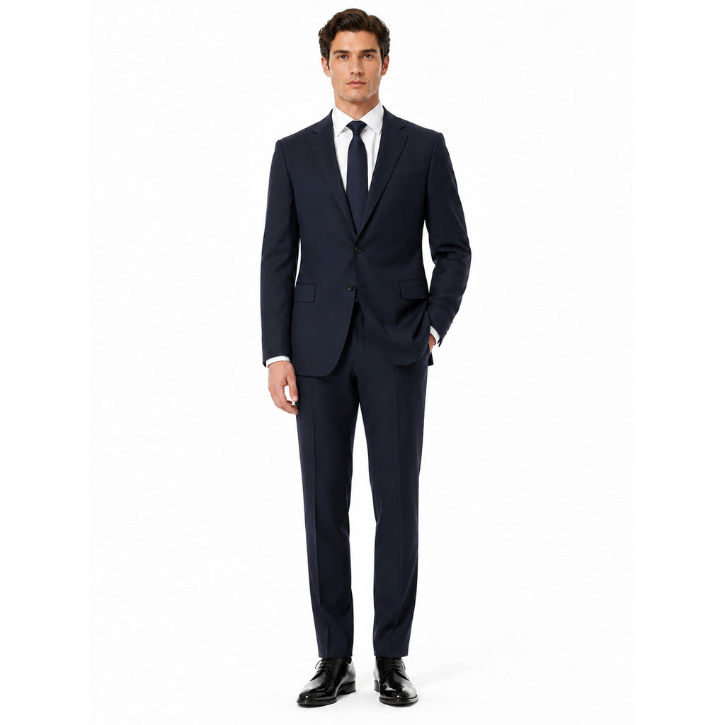 ermenegildo zegna tessuto - Completo lana blu navy