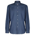 mc2 saint barth - camicia denim blu scuro
