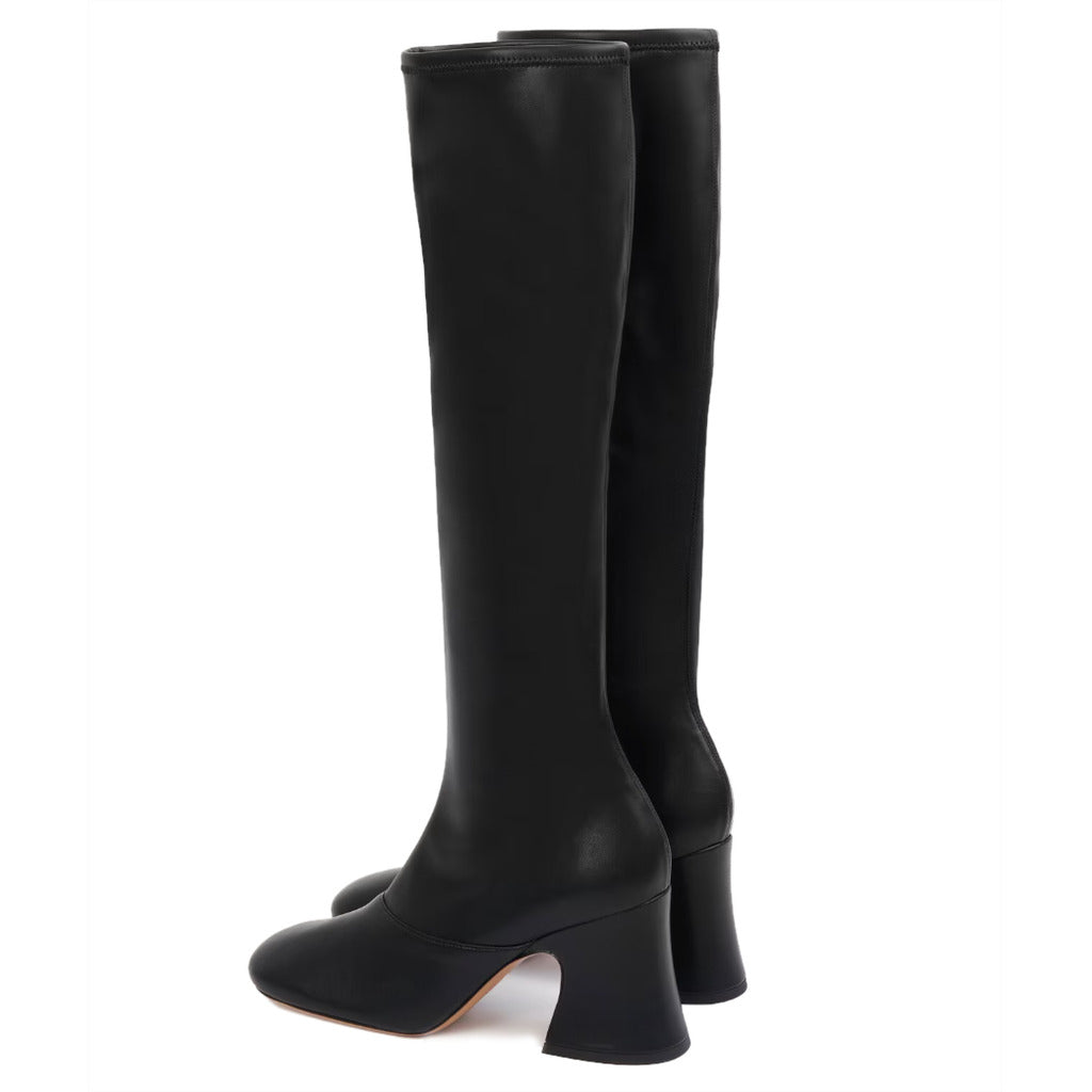 chloé - janis heeled boot black