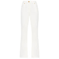 balmain - pantaloni a zampa bianchi