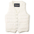herno - gilet piumino bianco