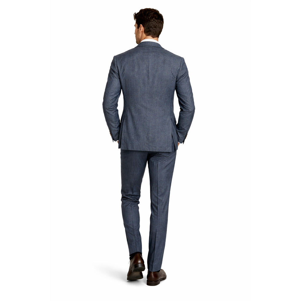 loro piana tessuto - completo misto lana & seta