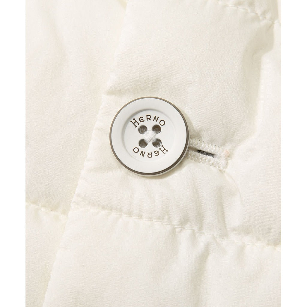 herno - gilet piumino bianco