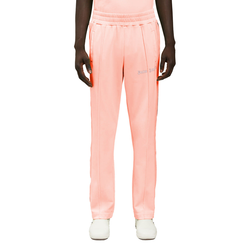 palm angels - track pants salmon fluo