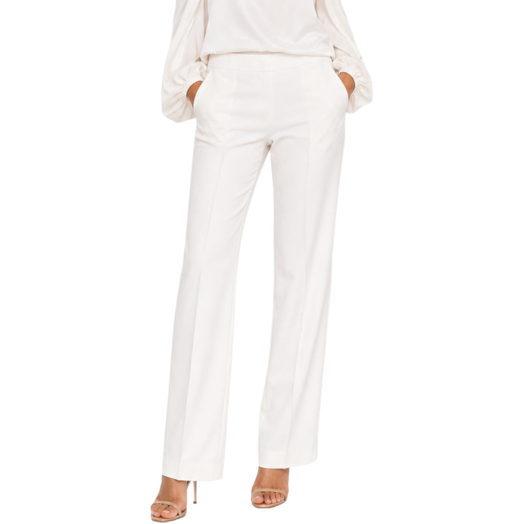 patrizia pepe - pantaloni liliac grey