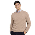 bagutta - girocollo finezza 16 beige