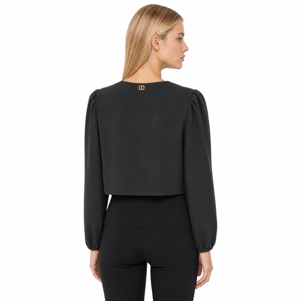 twinset - coprispalle nero
