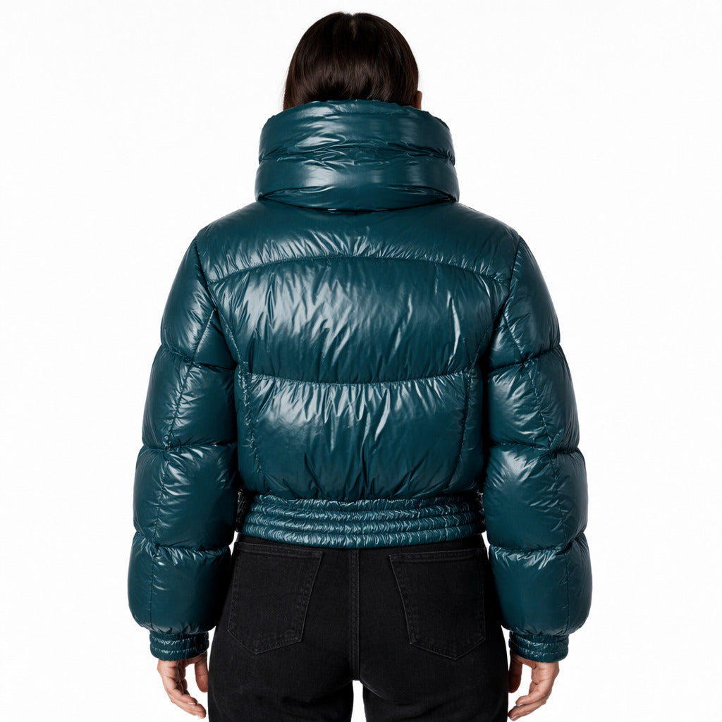parajumpers - piumino corto verde petrolio