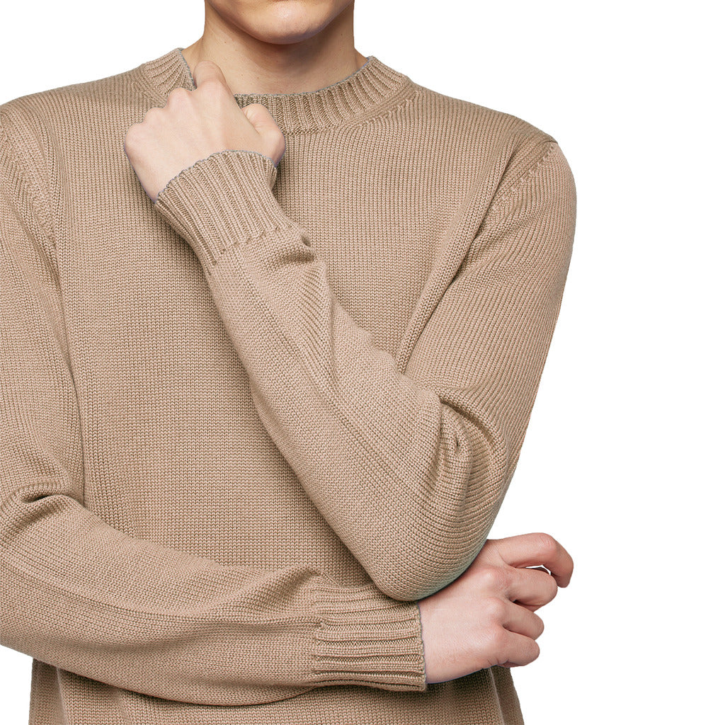 alpha studio - crewneck longsleeve cashmere
