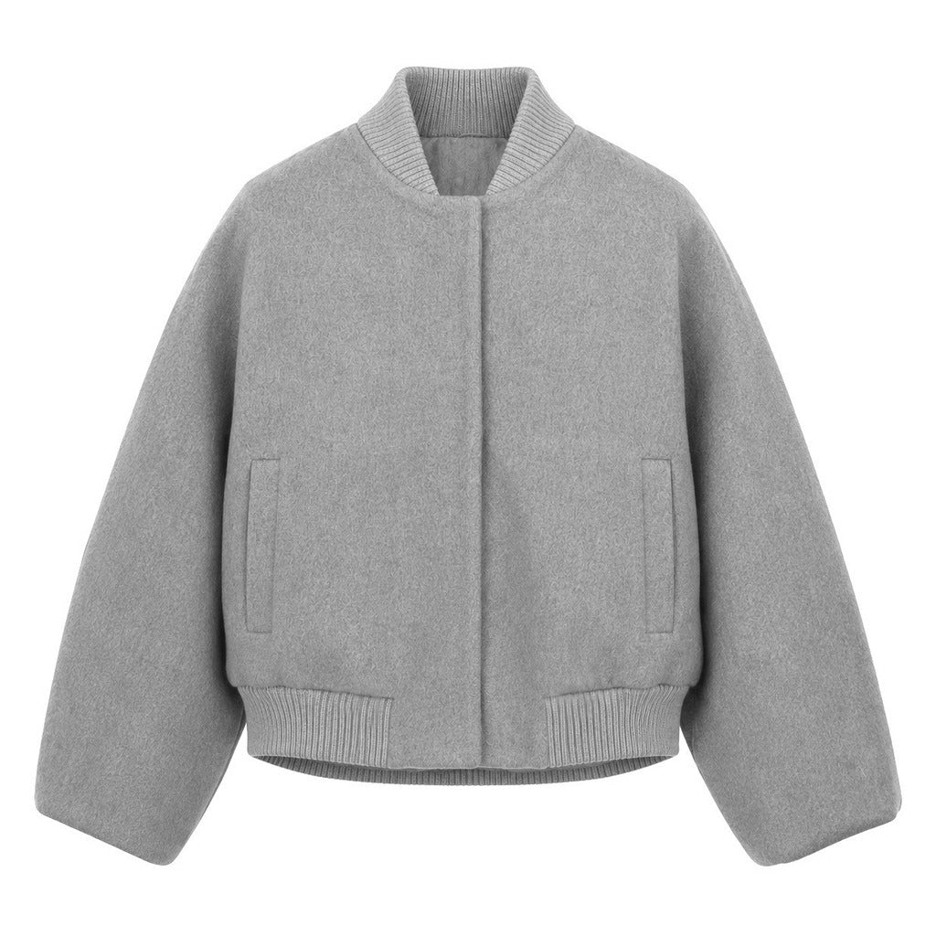 loro piana tessuto - bomber capolavoro grigio