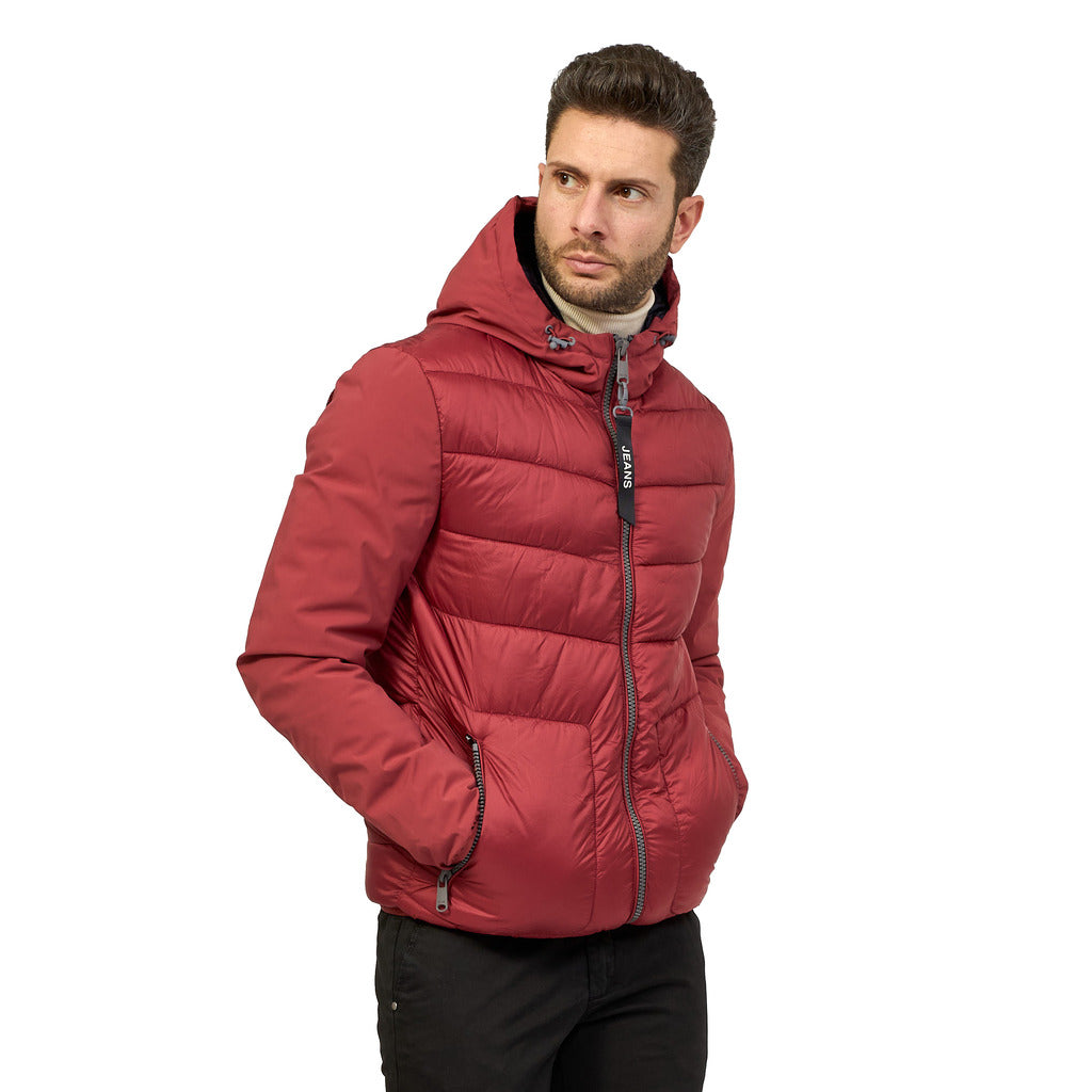 yes zee - nylon red jacket