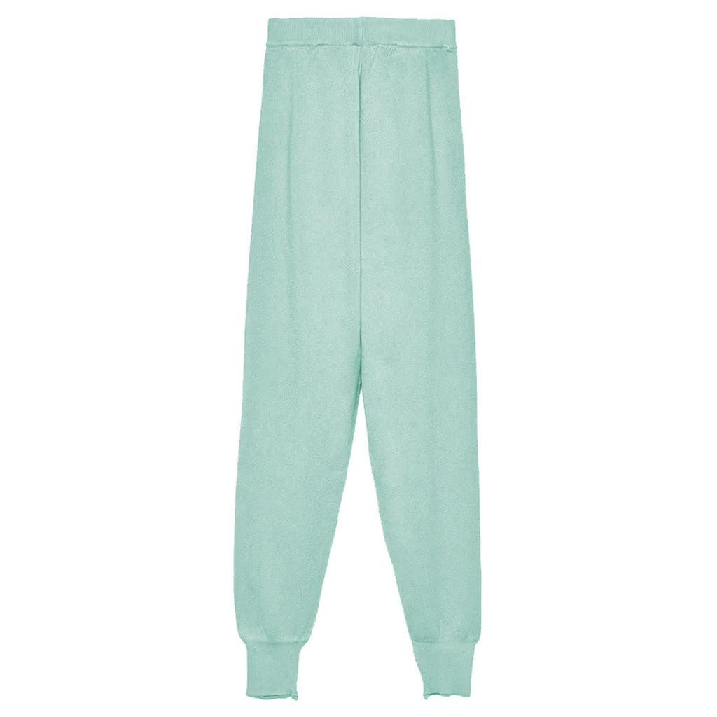 hinnominate - pantalone maglia menta